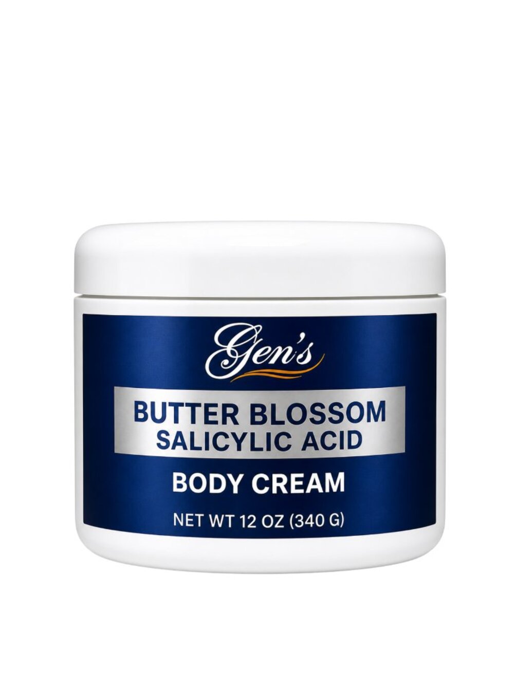 GEN Skin Salicylic Acid Body Cream, 12 Ounces